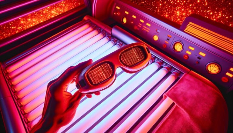 Can You Use Tanning Goggles For Red Light Therapy?